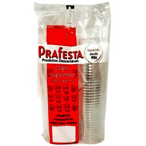 COPO SUPREMO PRAFESTA 300 ML c/40 UNIDADES