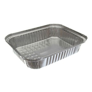 BANDEJA DE ALUMINIO 1150 ML C/TAMPA 10 UNIDADES FACILITA