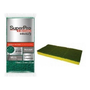 ESPONJA MULTIUSO C/ 3 SUPER PRO  BETTANIN