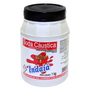 SODA CAUSTICA INDAIA POTE 1KG