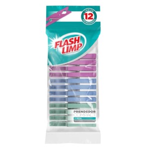PRENDEDOR COMPACT 12 PC. FLASH LIMP